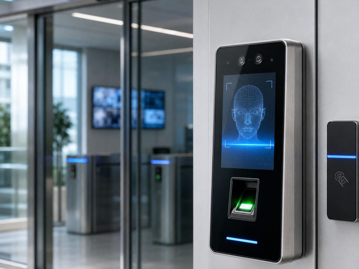 Biometric access control device